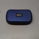 Gosemai Insulin Cooler Travel Case TSA Approved Medication Diabetic Cooler for Travel with Temperature Display Refrigerated Medicine Organizer Bag with 2 Ice Pack（Need Battery）