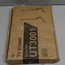 TAVR Universal Table Top TV Stand Mount for 27 30 32 37 40 43 47 50 55 60 65 Inch LCD LED Flat/Curved Screen TVs, Height Adjustable TV Legs, Strong TV Base Holds up to 88 lbs, Max VESA 800x500mm (Black)