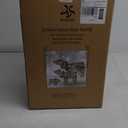 Lighted Christmas Decorations Outdoor Rattan Polar Bear 3-Piece - HOYECHI Polar Bear Family with 140 LED Lights, Zip Ties, Ground Stakes for Front Yard, Lawn - Rattan/Brown