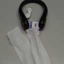 SWEETFULL Portable Neck Fan 360 Cooling Bladeless Personal Fan | No Hair Twisting - 4000mAh USB Rechargeable Wearable Fan for Travel, Birthday Gifts for Men, Women, Mom, and Dad (A2 Black)