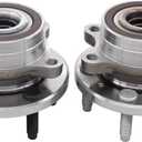NewYall Front and Rear Wheel Hub Bearing Assembly for Ford Explorer 2011-2020 Police Interceptor Utility 2013-2020