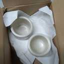 INGOFIN Ceramic Espresso Cup Set of 4-4.2 oz Espresso Cup for Coffee and Tea, Modern Porcelain Glazed Demitasse Cups, Microwave Dishwasher Safe Mugs, Suit for Espresso Machine, Mix