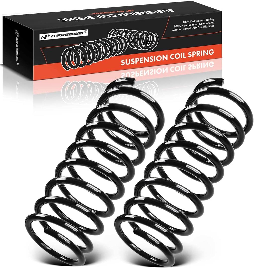A-Premium 2Pcs Rear Suspension Coil Spring Set Compatible with Ford Focus 2005-2011 & Mazda 3 2004-2013, 3 Sport 2009-2013, Driver and Passenger Side, Replace# 3S415560AA