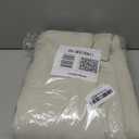 Hiasan Blackout Curtains 84 Inches Long Extra Wide Curtains for Living Room Noise Reducing Blackout Drapes for Bedroom Rod Pocket Room Darkening Drapes with Tiebacks,Ivory,2 Panels,70" X 84"