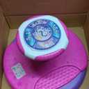 Unicorn Sit and Spin Toys for Toddlers 1-3 Girls, 360 Toddler Spinning Seat with LED Lights and Music, Sensory Toys Birthday for Kids 3-5