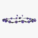 Amazing Gemstone Crystal Anklet Ankle Bracelets for Women - Waterproof Beaded Healing Crystal Anklets, Plus Size Chakra Gemstone Bead Anklet