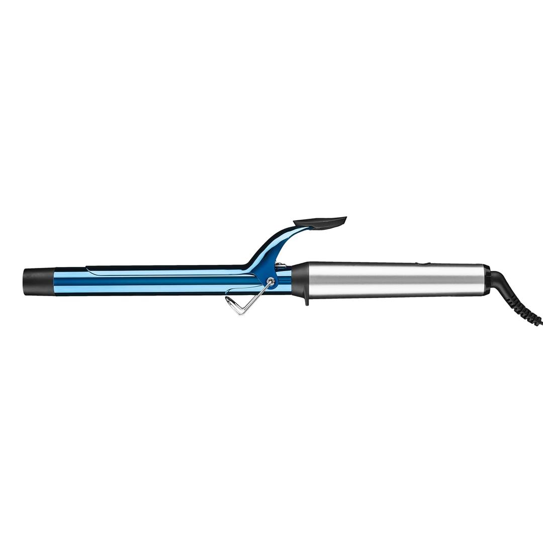 BaBylissPRO Nano Titanium 1 inch Curling Iron with Extended Barrel, Professional Spring Hair Curler for Medium to Longer Hair Types