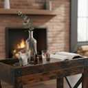 Narrow Side Table, Slim End Table,Sofa Side Table, End Table Nightstand for Bedroom, Living Room, Small Spaces