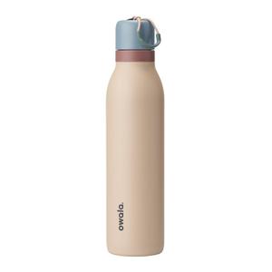 Owala FreeSip Twist Insulated Stainless Steel Water Bottle with Straw for Sports and Travel, BPA-Free, 24-oz, Pastel