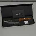 Chef Knife - Perfect Kitchen Knive. Japanese Knife for Cooking, Chopping. Japanese Style Knive for Home, Camping, BBQ. For Balance & Control