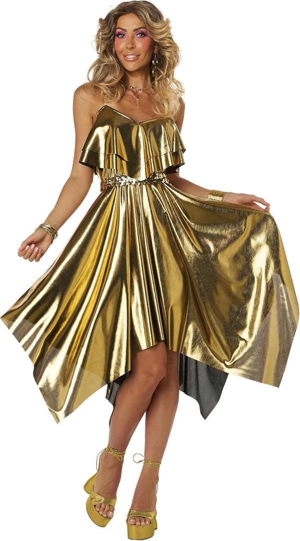 California Costumes, Women's 70'S Disco Dress (Medium)