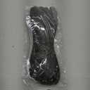 2 Pairs Pigskin Flip Flop Insoles Anti-Slip, Self Adhesive Cushion Insert for Thong Sandals Pain Relief, Arch Support Sandals Slippers Insoles Prevent Calluses, Black Gray, 5-7.5 (Women 5-8)