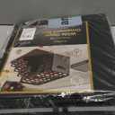 Premium Large Christmas Ornament storage Box, with Side Open, Drawer Style Trays - 3" Compartment, 8 Trays, Keeps 128 Holiday Ornaments & Xmas Accessories, Storage Container Made Of 600D Oxford Fabric