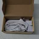 FOVAL Power Step Down 220V to 110V Travel Voltage Converter International Power Adapter for Hair Straightener/Curling Iron with 4-Port USB Charging US/UK/AU/EU Universal Plug Adapter (White)