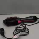 Dual Voltage Hair Dryer Brush with Negative Ion Anti-frizz Styler - Hot Air Volumizer for 110V-120V/220V-240V European and Travel Use