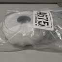 MJMP Curtain Pleating Tape 10 Yards White British Style, Perfect for Making Home Decor Projects.(10 Yards 1 Inch)