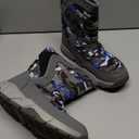 GUBARUN Boys Snow Boots Kids Outdoor Warm Shoes Waterproof (Grey, 7)