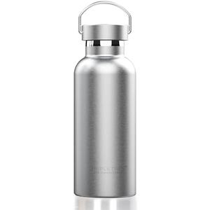 Triple Tree 17OZ Vacuum Insulated Stainless Steel Water Bottle, Double Wall Wide Mouth Lids Keeps beverage Hot or Cold Sweat Proof