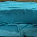 idee-home Outdoor Chair Cushions Set of 2, Thick 19" x 19" x 2" Outdoor Seat Cushions Patio Furniture Waterproof with Ties, Dining Pads, A Peacock Blue, 19X19X2 Inch-u Shaped, 2