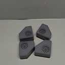 Anti Vibration Pads for Washing Machine  Washer and Dryer Pedestals High Hard Wearing Square Rubber Foot Pads, Noise Cancelling and Shock Support Protects Pedestals (4 Pcs)