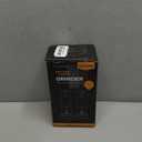 Electric Salt & Pepper Grinder Set, Rechargeable with LED Light & External Coarseness Adjustment, One-Hand Operation, Birthday Kitchen Gifts for Mom Home Cooks & Families - Black