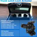 90500-6RR1A Tailgate Latch Lock Actuator for Nissan Pathfinder Rogue Ariya 2021-20225 for Infiniti QX60 2022-2024 Liftgate Trunk Latch Lock