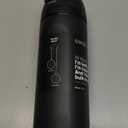 Owala FreeSip Insulated Stainless Steel Water Bottle with Straw, BPA-Free Sports Water Bottle, Great for Travel, 24 Oz, Very, Very Dark | Insulated, with Straw, for Sports, Travel, and School, BPA-Free