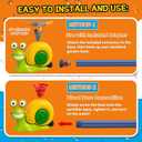 Snail T-Ball Water Sprinkler  Summer Backyard & Lawn Toys, Great for Kids Ages 3-8, Birthday Party & Pool Play