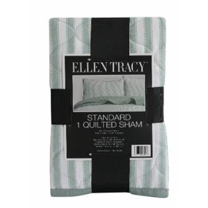 Standard 1 Quilted Sham 20x26 100%Polyester Green 