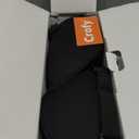 Crofy 2-Pack Car Neck Pillow, Softness Car Headrest Pillow for Driving with Adjustable Strap, 100% Memory Foam and Breathable Removable Cover, Comfortable Ergonomic Design, 4.7 Inches Thick (Black)