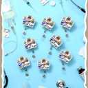 10 Pcs Nurse Badge Reel Bulk for Coworkers, Retractable ID Holder for Nurses, Healthcare Worker Appreciation Gifts, CRNA Nurse Anesthetist Gift Idea