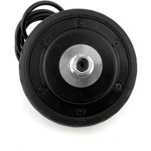 24V/36V 200W 5 Inch Scooter Motor Wheel With Solid Tire 5" Brushless DC Gearless Hub Motor With Hall Sensor (24V)