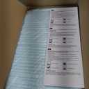 Amazon Basics Leak-Proof Dog and Puppy Potty Training Pee Pads with Quick-Dry 5-Layer Design, X-Large Size 28 x 34 Inch, Blue & White, 40-Pack