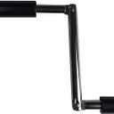 Cross Land Universal Crank Wand of Exterior Sun Shades,Outdoor/Indoor Roller up Blinds(Crank Operated/Cordless System) Black, 0.39"W x 47.64"H