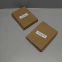 2 x 1-Pack Clean Touch Ink Pad for Baby Handprints and Footprints, Baby Footprint Kits,Inkless Hand and Footprint Kit,No Mess Ink Pad for Baby Hand and Footprints,Baby Shower Gifts for New Moms (2-Pack - Medium, Black)