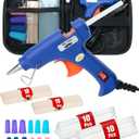Mr. Pen- Mini Hot Glue Gun Kit with 20 Glue Sticks and 20 Popsicle Sticks & 8 Finger Protector - Fast Preheating Hot Melt Gun, High Temp for School Crafts DIY Arts and Quick Home Repairs