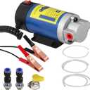 Engine Oil Pump, Portable Electric Self-Priming Motor Oil Pump for Car Motorcycle and Boat Engine Oil Transfer Change Pump 12V 100W
