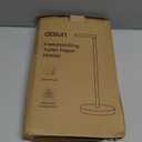 Cesun Toilet Paper Holder Stand Free Standing, Black Toilet Paper Storage with Heavy Weighted Base, Bathroom Stainless Steel Toilet Paper Roll Holder, Non-Slip, Matte Black