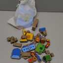 Coogam Fine Motor Building Robot Blocks for 3 4 5 Years Old Kids, Wooden Snap Together Builders, STEM Take Apart Robot Playset, Educational Learning Toy Gift for Boys Girls