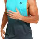 EZRUN Men's Tank Tops Swim Beach Sleeveless Shirt Quick Dry Gym Workout Stringer Muscle Tshirts Big and Tall