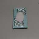 LETO for iPhone 12 Mini Pro Case,iPhone 12 Mini Case,Flip Folio Leather Wallet Cover with Fashion Flower Designs for Girls Women,Card Slots Kickstand Protective Phone Shell Green Floral Garden