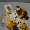 Libima 60 Pcs Mini Bear Baby Shower Decorations First Baby Shower Favors Party Supplies Souvenirs 4.7" Tiny Soft Stuffed Plush Bears Bulk with Thank You Tag and Heart Organza Bag (Brown Series)