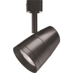 Juno Lighting R600L G2 3500K 80CRI PDIM FL BL Dimmable 9.5W LED Trac Head, 50W Equivalent, Black, Regular Flood gen 2