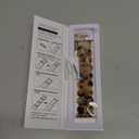 Heesch Tortoise Stretchy Watch Band Compatible with Apple Watch Resin Cute Watch Strap Wristband for iWatch Bracelet for Women Men Girls, Size: 38/40/41/(42mm Series-11/10))-S: 5.5''-6.2'' Oval Version