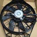 A-Premium Engine Radiator Cooling Fan Assembly Compatible with Select Dodge Models - Durango 2000-2003, Dakota 2000-2004 - Replace# 52028939AD, 52030033AC