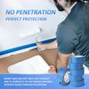 10 Rolls Painters Tape 2 inch Bulk Painter Tape Blue Wide Roll, Blue Masking Tape, 2 Inches x 55 Yards for General Purpose Wall Painting, Home Improvement