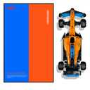 Car Wall Mount for Lego Mclaren F1 42141, Display Wallboard for Lego Cars, Adult Collectibles Car Wall Mounted for Building Blocks, Gifts for Lovers (Excluding Cars)