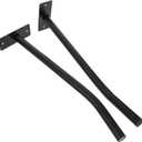 1pair Exercise Ball Holder Wall Mounted Storage Rack for Yoga Balls Exercise Equipment and Basketballs Durable Frame for Home and Gym Organization