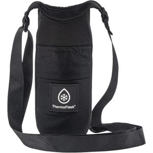 Thermoflask Bottle Sling - Durable Carrier with Strap - Convenient Bag for Everyday Use - Easy Carry & Secure for Pickleball, Tennis & More - 24 oz
