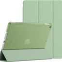 JETech Case for iPad (9.7-Inch, 2018/2017 Model, 6th/5th Generation), Smart Cover Auto Wake/Sleep (Matcha Green)